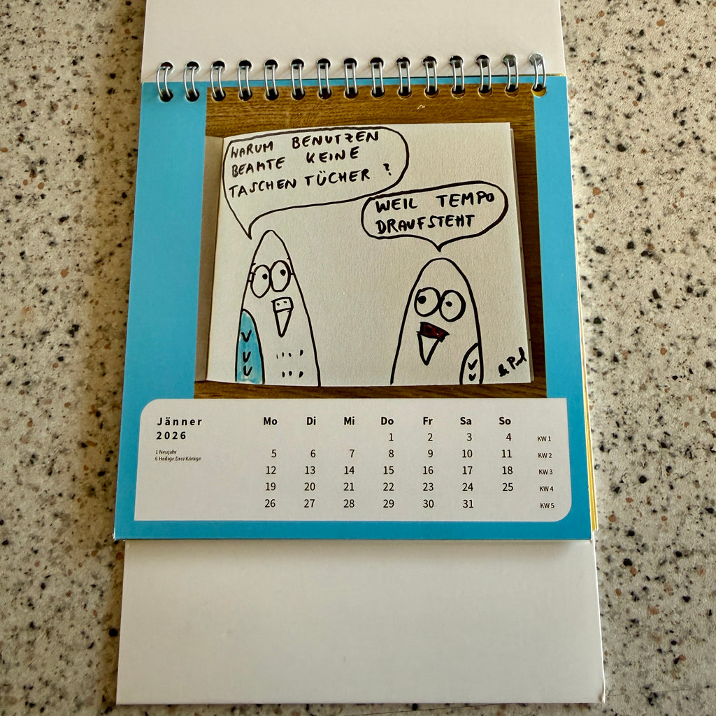 Beamtenwitze mit Tschirp 2026 (quadrat)