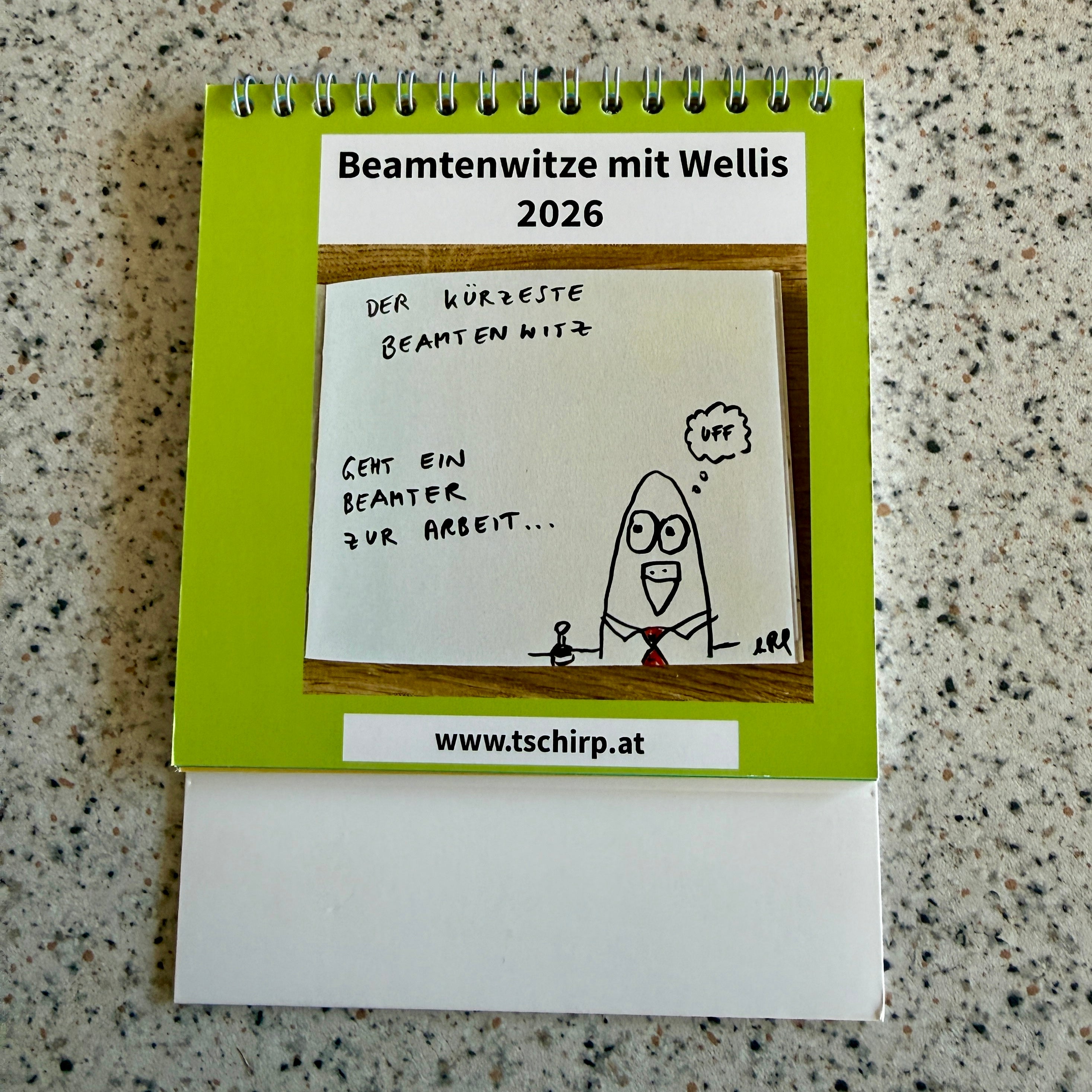 Beamtenwitze mit Tschirp 2026 (quadrat)